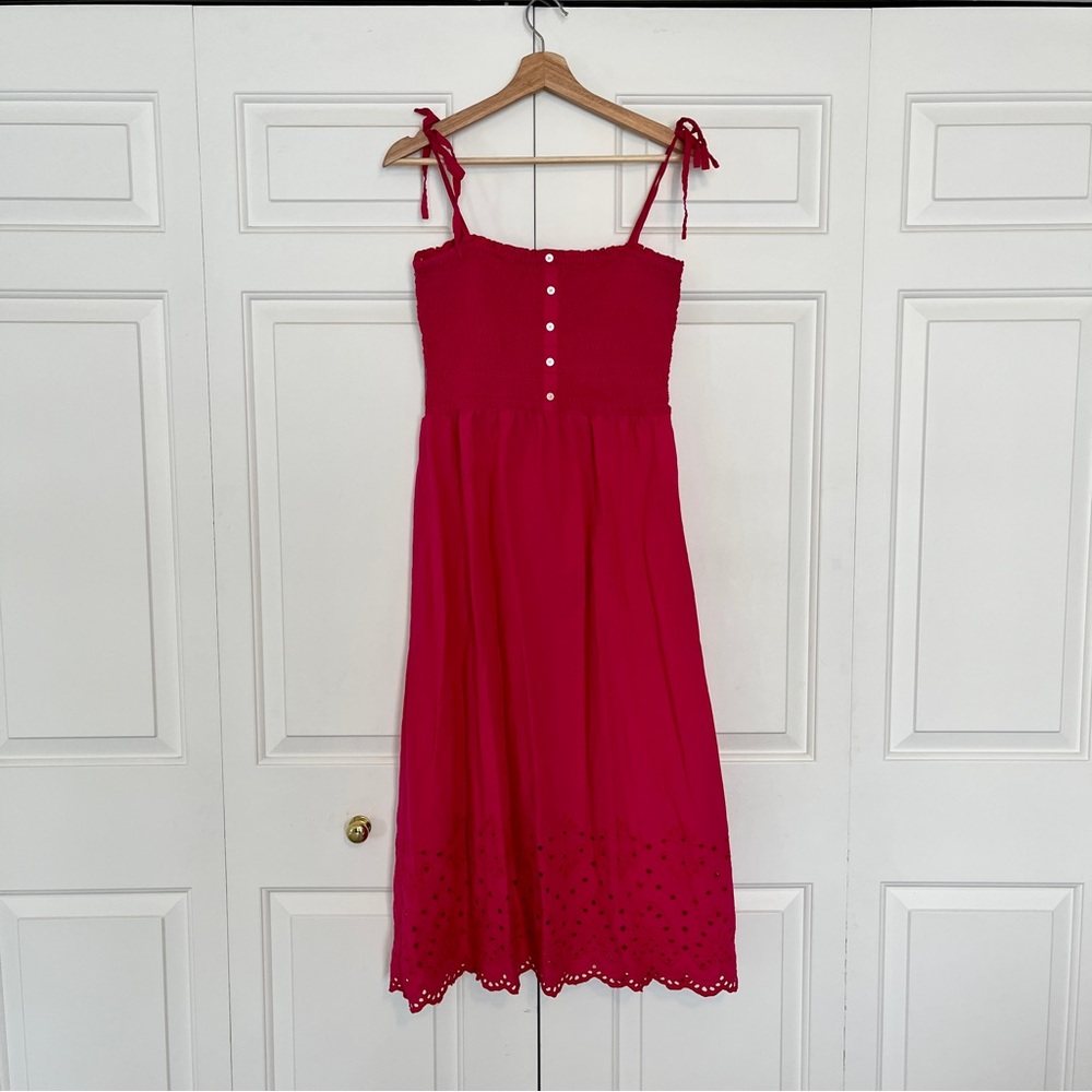 Bright Pink Sleeveless Dress